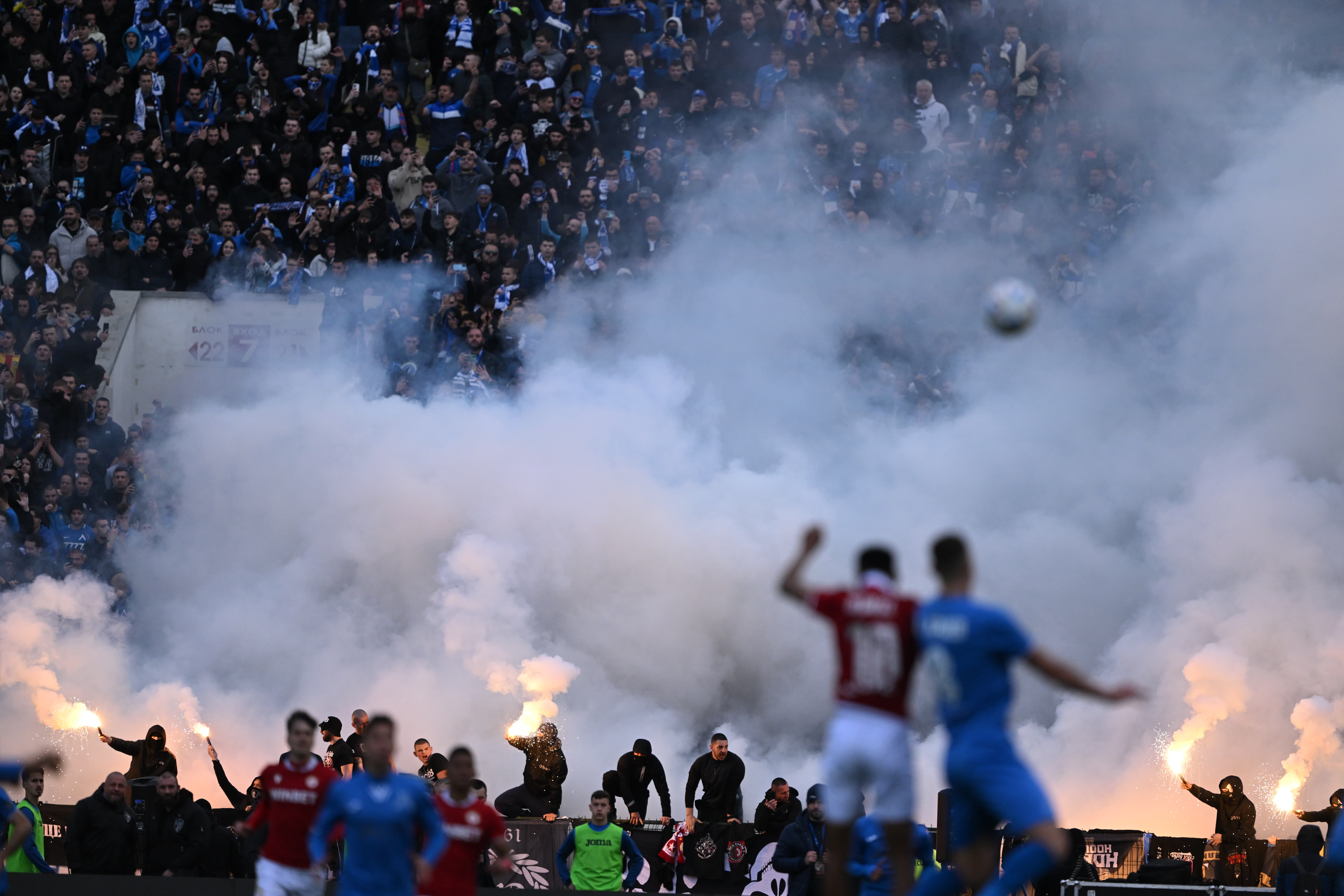 Match day atmosphere